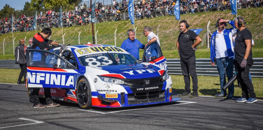 TC2000: el equipo YPF Honda RV Racing prueba en Paraná | Carburando