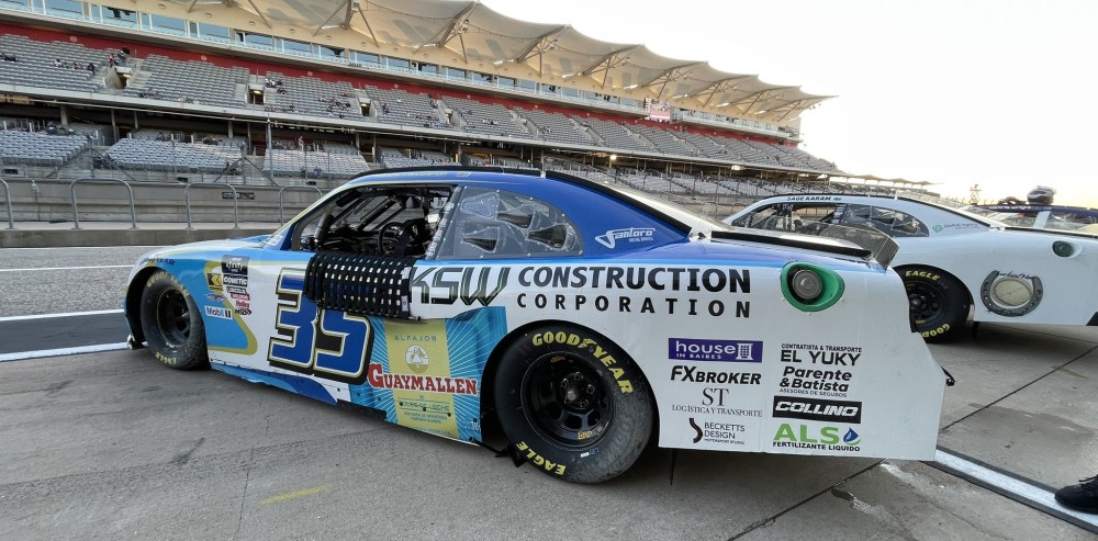 Difícil comienzo para Baltazar Leguizamon en la NASCAR Xfinity | Carburando