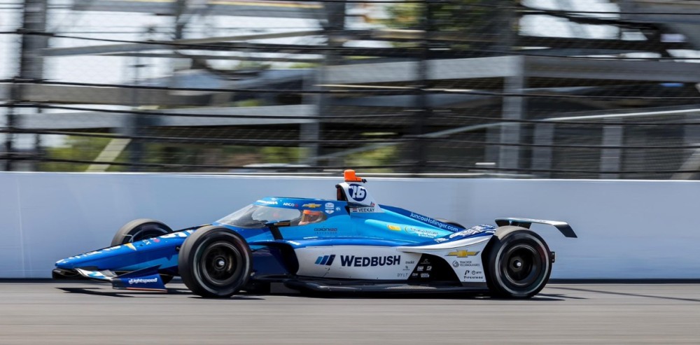 Indy500: para la edición 110, los pilotos del Juncos Hollinger Racing clasificaron en los puestos 12 y 33