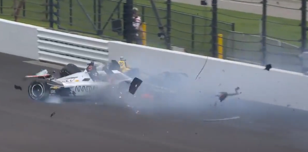 Indy500: Pato O´Ward habló tras el duro golpe sufrido este lunes en Indianápolis