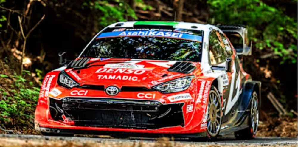 Elfyn Evans Leads Toyota 1-2-3-4 Heading Into Final Day of Rally FORUM8 Japan