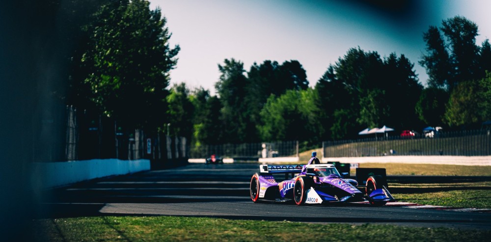 IndyCar: el Juncos Hollinger Racing quedó a las puertas del podio con Rinus VeeKay en Portland