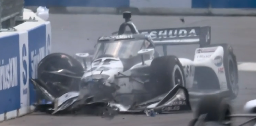 IndyCar: fortísimo golpe de Foster en el GP de Markham en Canadá