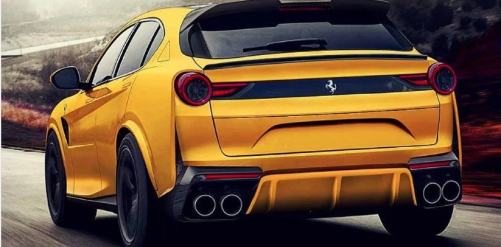 ¿Así será la SUV de Ferrari?