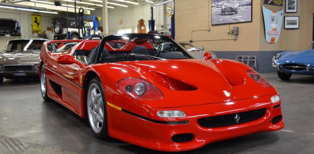 Se vende la primera Ferrari F50