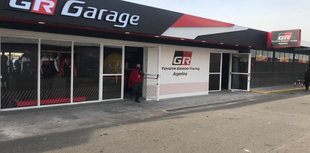 Toyota inauguró un GR Garage en el autódromo Gálvez