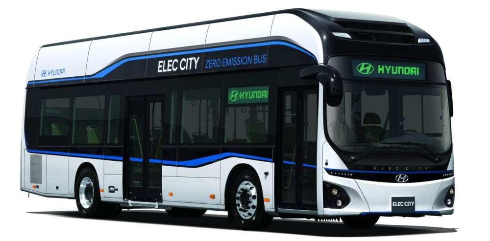 El nuevo autobús eléctrico de Hyundai con 290 kms. de autonomía