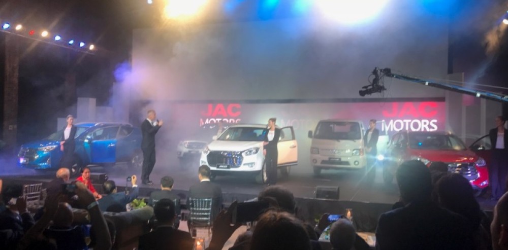 JAC Motors desembarcó en la Argentina y lanzó sus cinco modelos