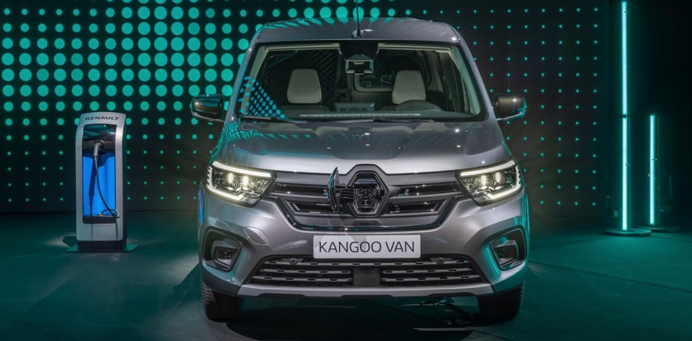 Renault presentó la versión eléctrica del nuevo Kangoo