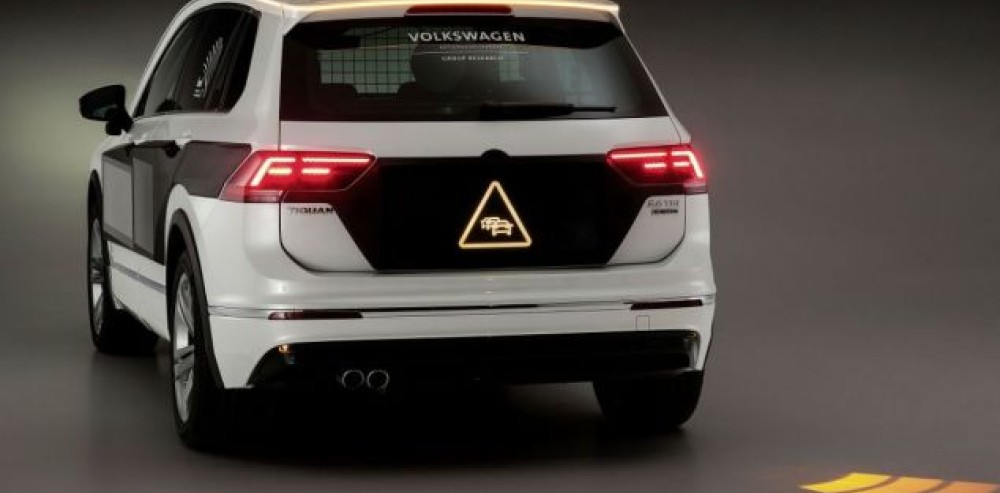 Luces inteligentes de Volkswagen para hablar con los conductores