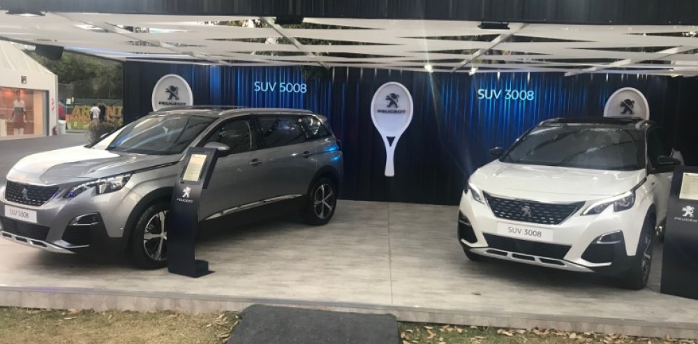 Peugeot exhibe la línea de los SUV en el Buenos Aires Lawn Tennis