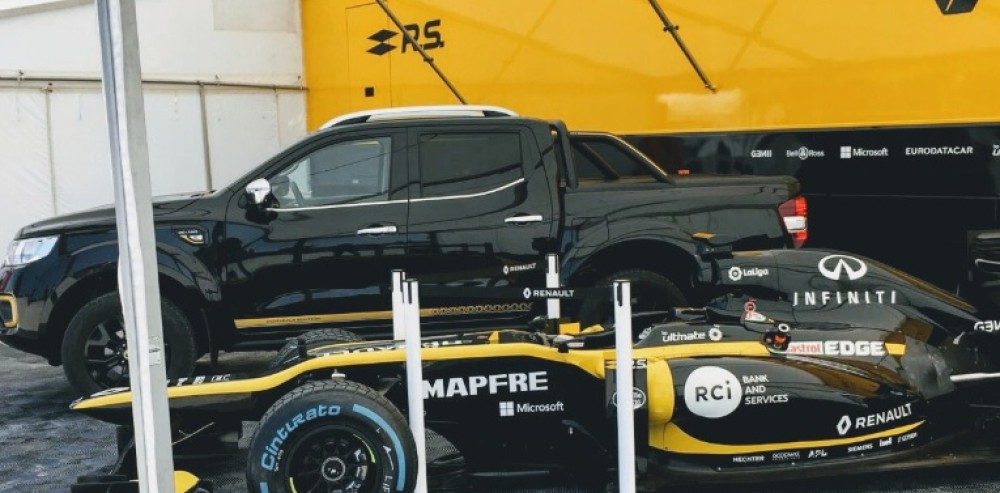 Alaskan, la Pick Up de Renault que se mostró en la Fórmula 1