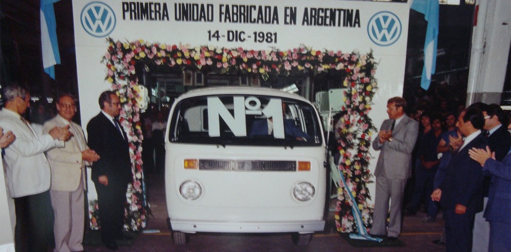 Volkswagen celebra sus 40 años en Argentina