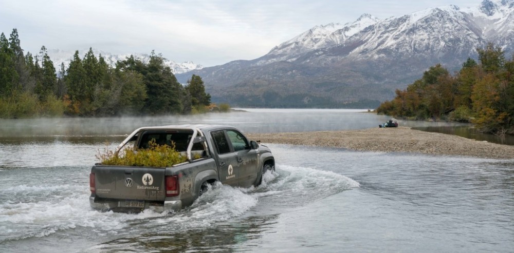 Volkswagen Amarok, en la restauración ecológica en la Patagonia