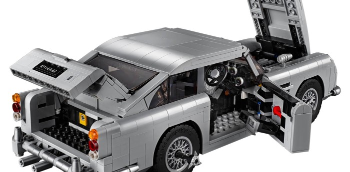 El Aston Martin de James Bond de Lego