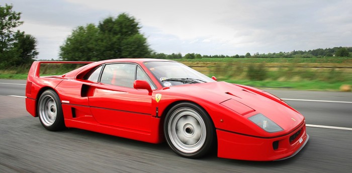 Así sería la Ferrari F40 en la actualidad