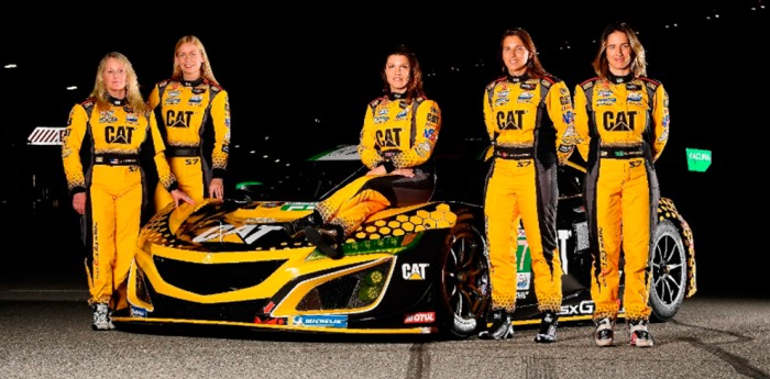 Un equipo femenino en las 24 Horas de Daytona