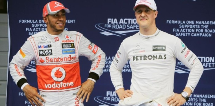 "Hamilton y Schumacher son los mejores de la historia"
