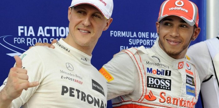 Hamilton entiende ahora el trabajo de Schumacher en Mercedes