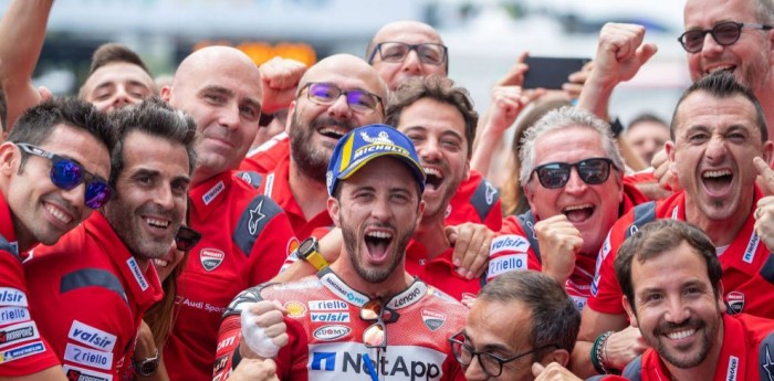 Locura, pasión y drama en el box de Ducati 
