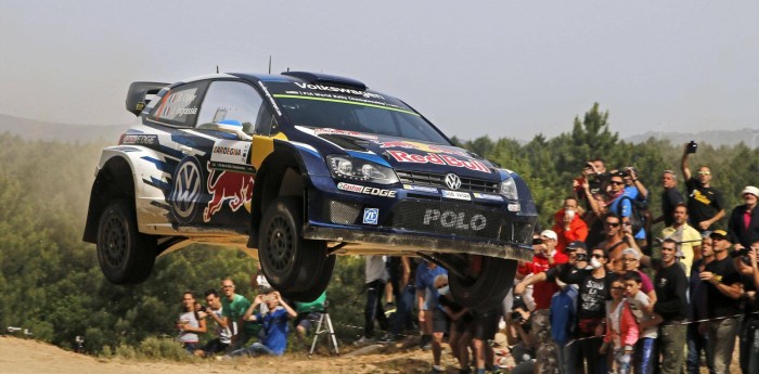 Ogier capturó la punta en Italia