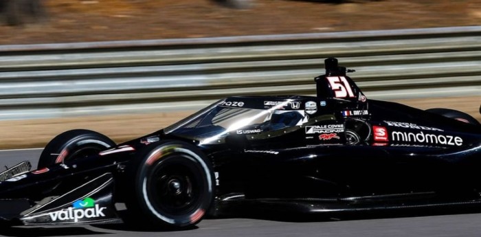 Después de 3 meses, Grosjean volvió a subirse a un auto de carrera