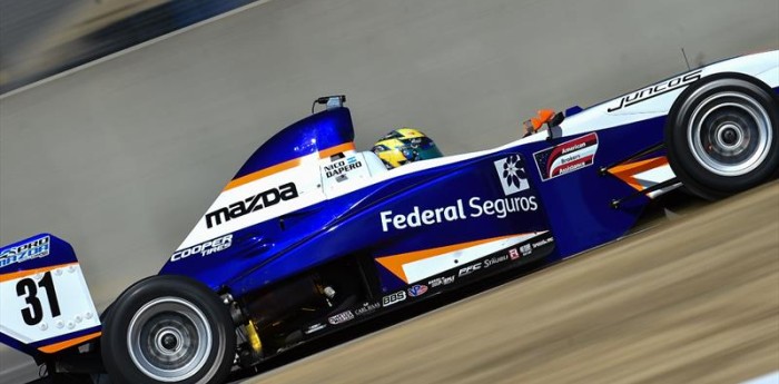 Dapero entrenó en la Pro Mazda