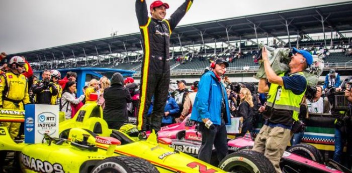 Simon Pagenaud ganó en el aperitivo de las "500 millas"