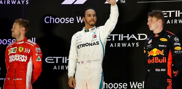 Los 21 podios de la temporada de la F1 en fotos