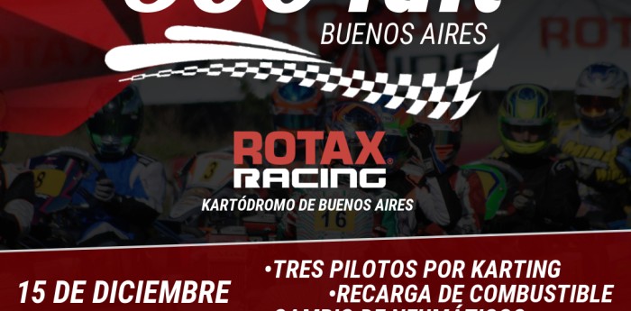 Rotax realizará los 500 kilómetros de Buenos Aires