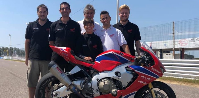 EL TEAM HONDA GREGORIO RACING LISTO PARA LA BATALLA 