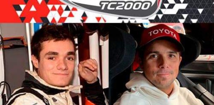 Sebastián Peluso e Ignacio Julián los pilotos Toyota de TC2000