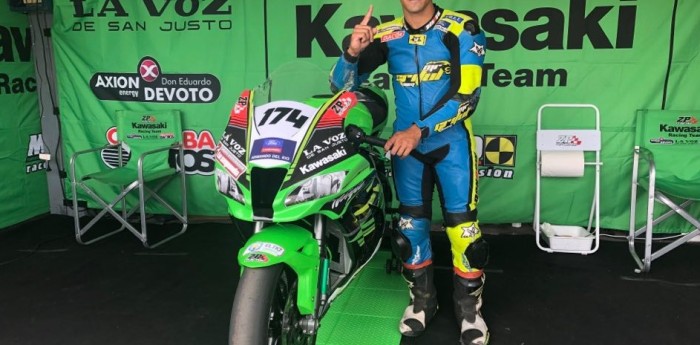 ANDRÉS GONZÁLEZ SE QUEDÓ CON LA POLE EN LA SUPERBIKE 