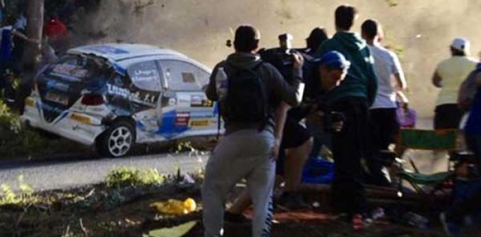 Accidente mortal en el rally de España