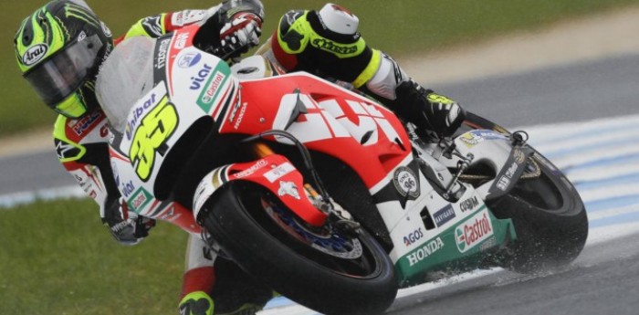 Crutchlow dominó bajo la lluvia