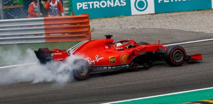 Vettel explicó el porqué de los trompos
