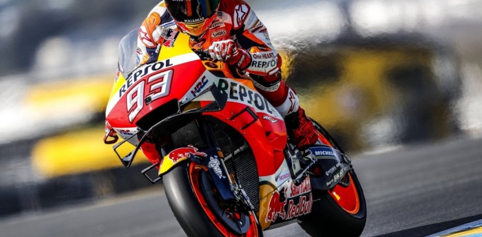 Pole de Marc Márquez alcanzando records en Le Mans 