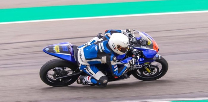 Emiliano Lancioni a un paso de la victoria en Interlagos 