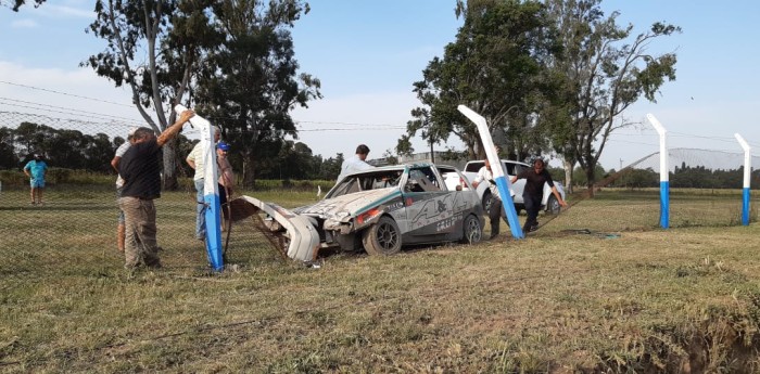 Fuerte piña en Río Cuarto