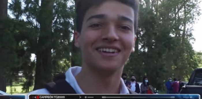 Recibimiento especial a Jorge Barrio en su colegio