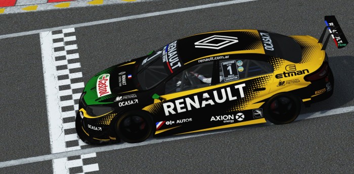 Renault es bicampeón del Súper TC2000 esport