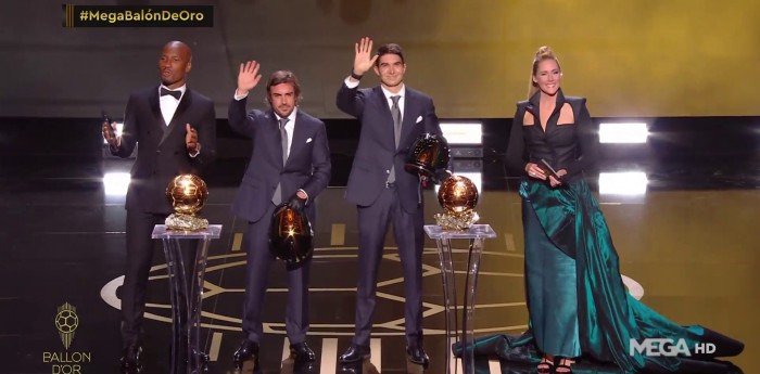 Alonso, Ocon y Alpine en el Balón de Oro