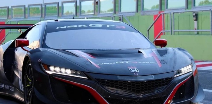 Franco Girolami probó un Honda NSX GT3