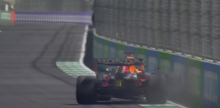 Verstappen se pegó; Hamilton fue poleman