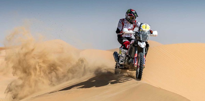 Caimi, afuera del Dakar 2022