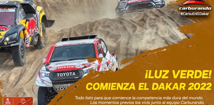 Tras el brindis, arranca el Dakar