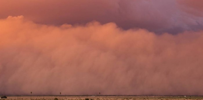 Una tormenta de arena detuvo la 5a etapa