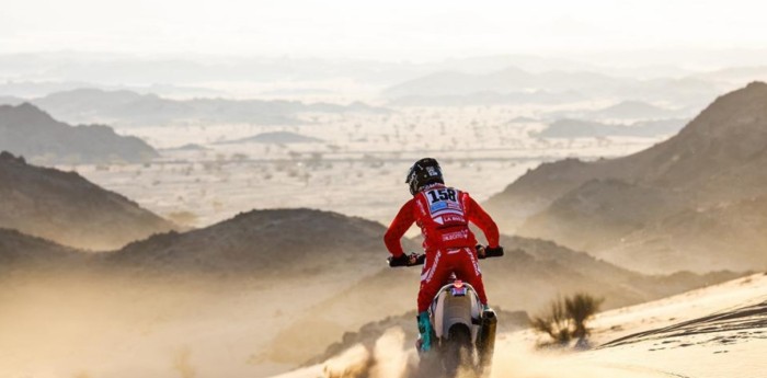 Llanos, feliz por haber terminado su primer Dakar