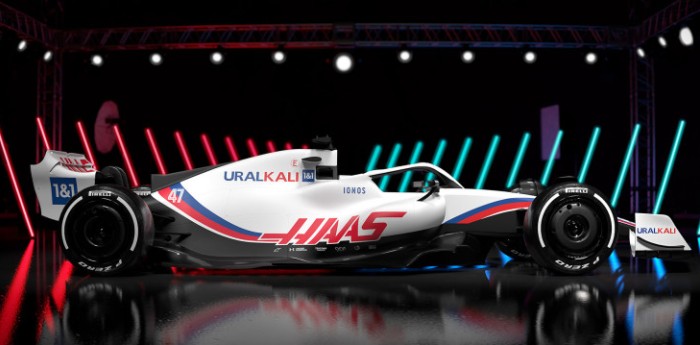 Haas presentó su F1 2022