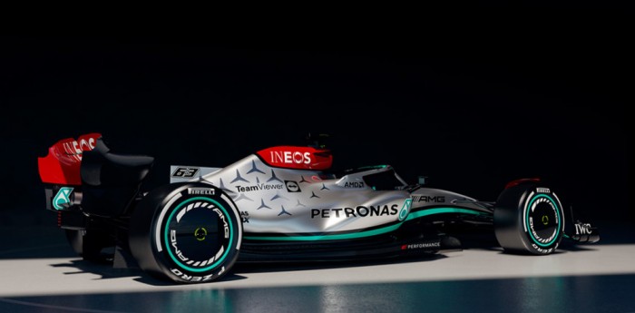 Mercedes presentó la nueva "Flecha de Plata"